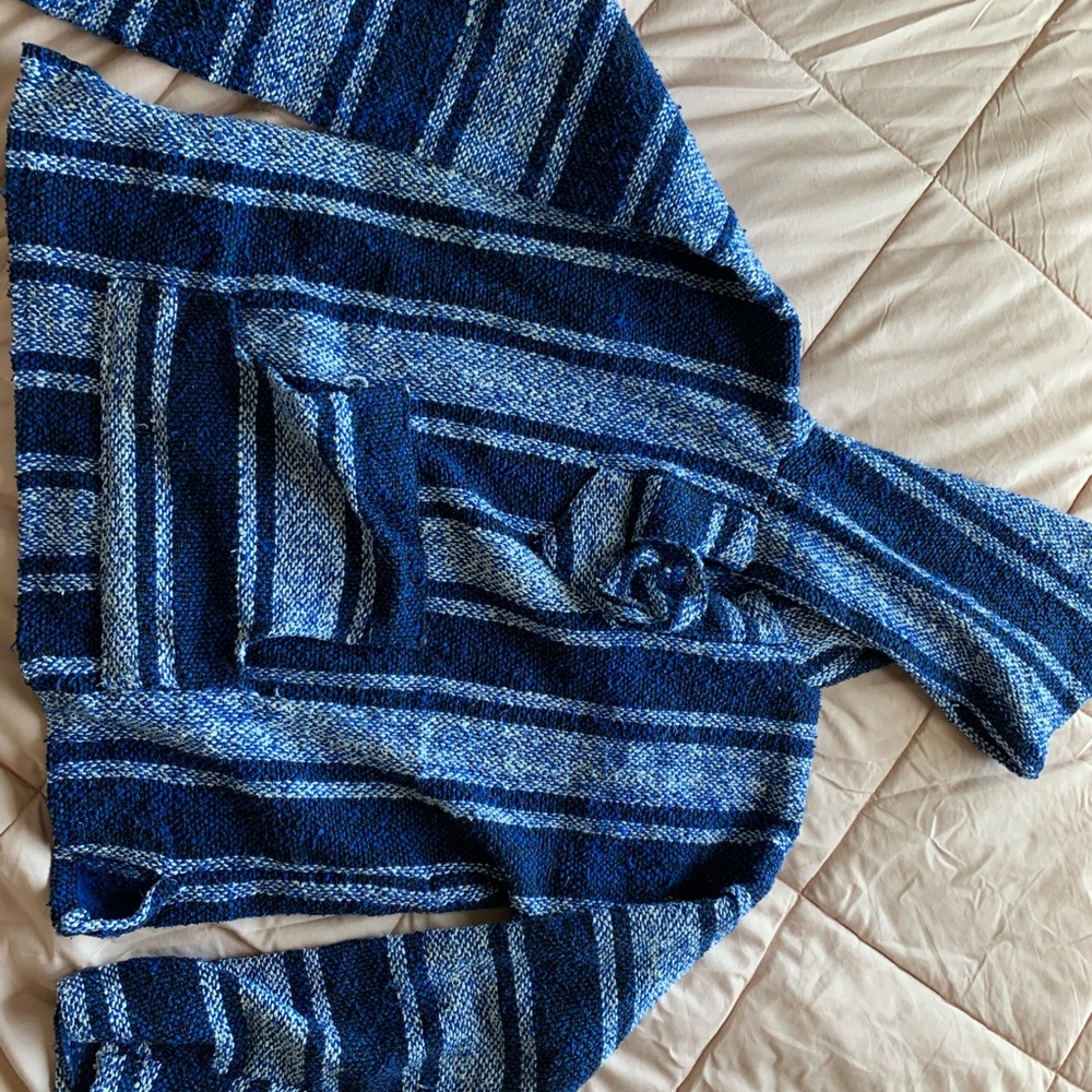 Blue Baja hoodie
